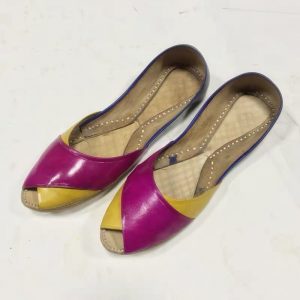 Hand Make Traditional Pakistan Women Summer Leather Shoes