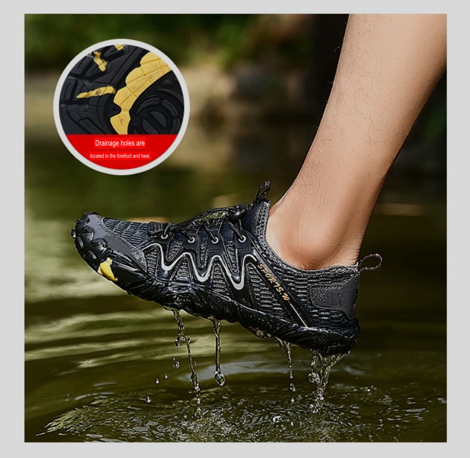 Summer Breathable Grounding Hiking Shoes - Image 4