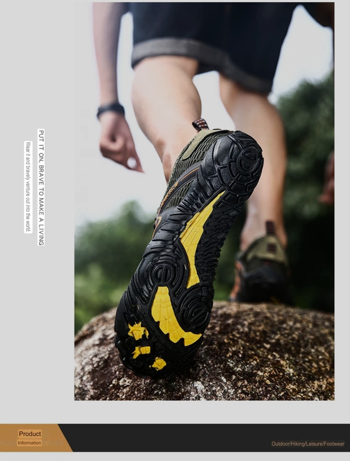 Summer Breathable Grounding Hiking Shoes - Image 5