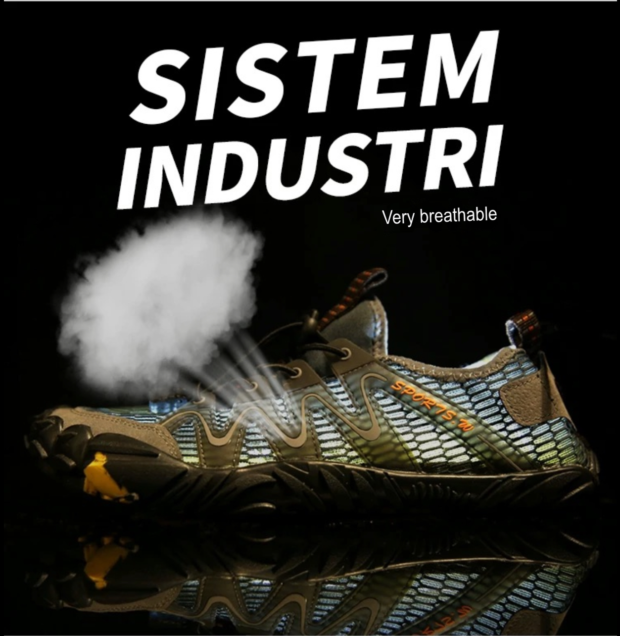 Summer Breathable Grounding Hiking Shoes - Image 3