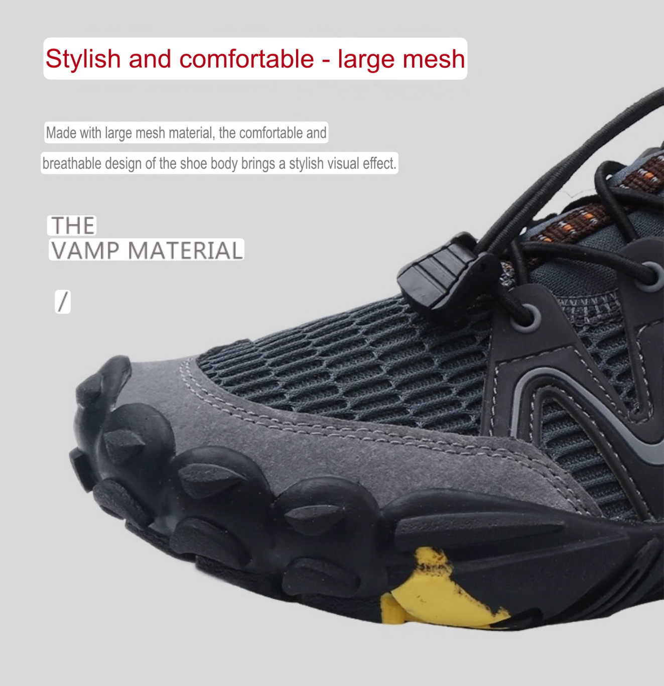 Summer Breathable Grounding Hiking Shoes - Image 13