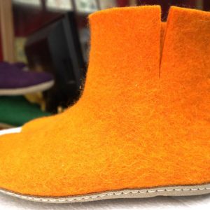 Nepal warm boots with leather sole