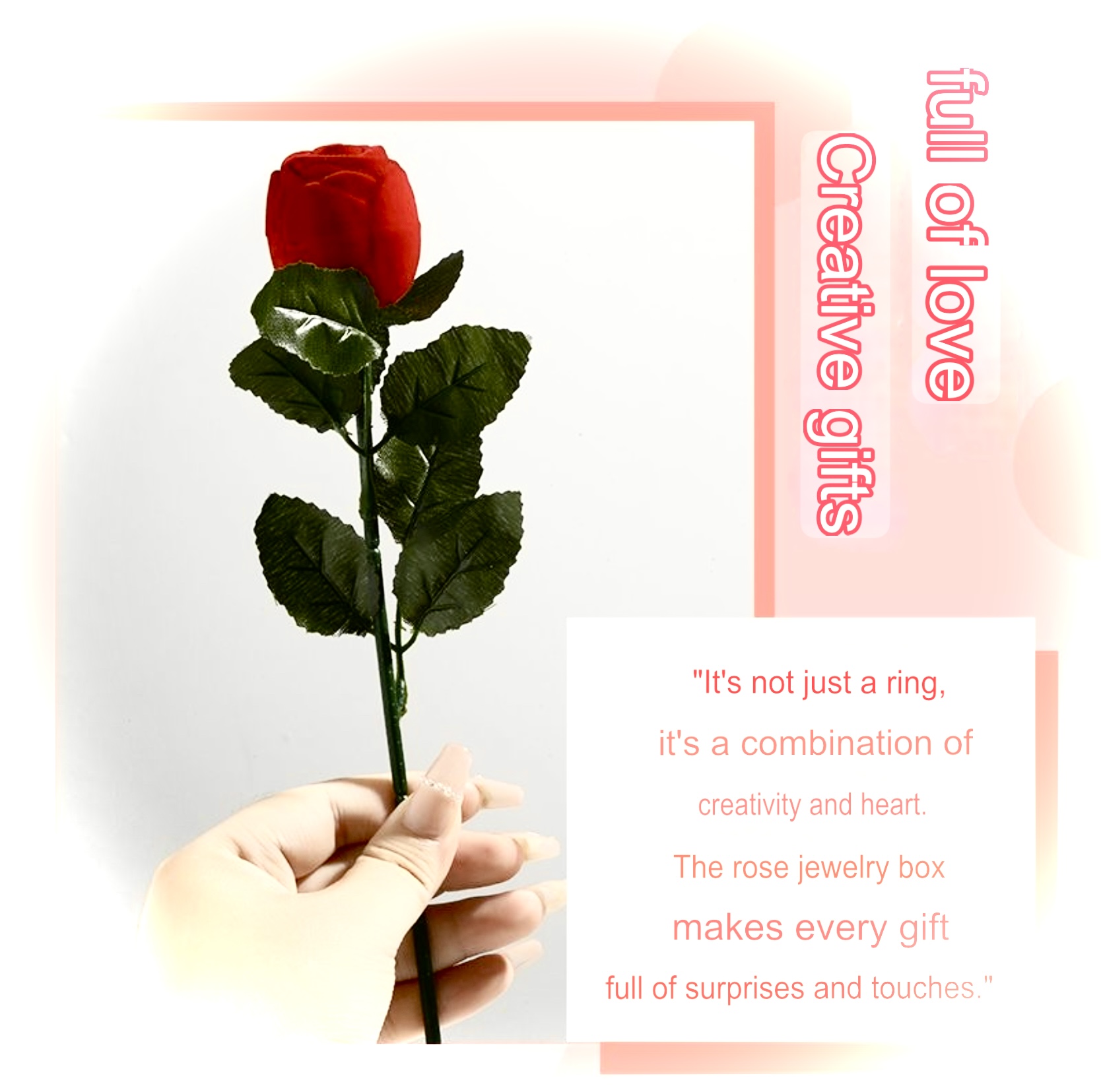 Eternal Rose Jewelry Gift Box - Image 2