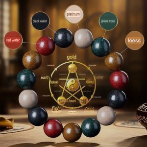 Five Elements Fragrance healing bracelets/Nourishing the Five Internal Organs