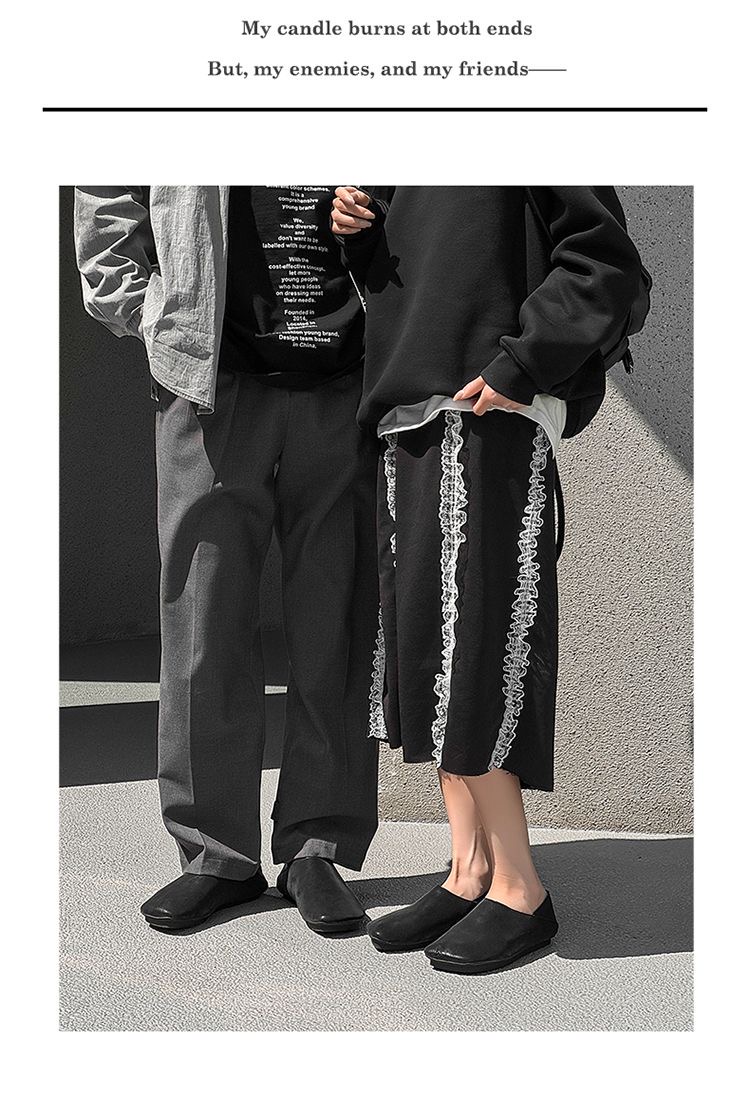 Unisex Casual Monk Style Black Leather Loafers - Image 5